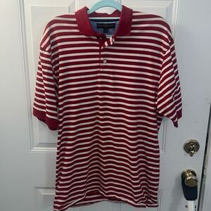 Tommy Hilfiger Polo Shirt red white